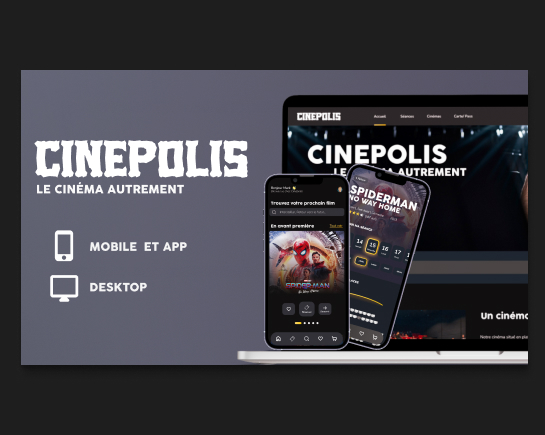 image de présentation du site cinépolis